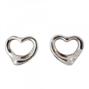 Tiffany Heart Earrings, Silver 925, Women's